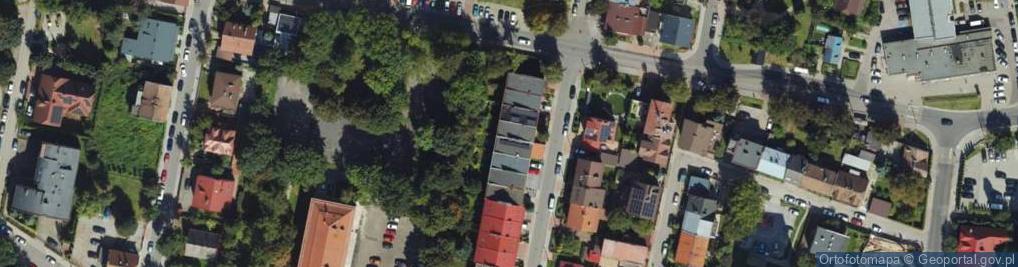 Zdjęcie satelitarne Wielkotyrnowska ul.