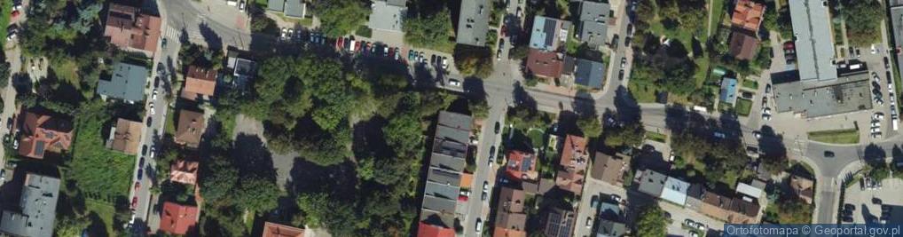 Zdjęcie satelitarne Wielkotyrnowska ul.