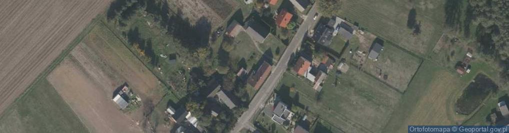 Zdjęcie satelitarne Wiejska ul.