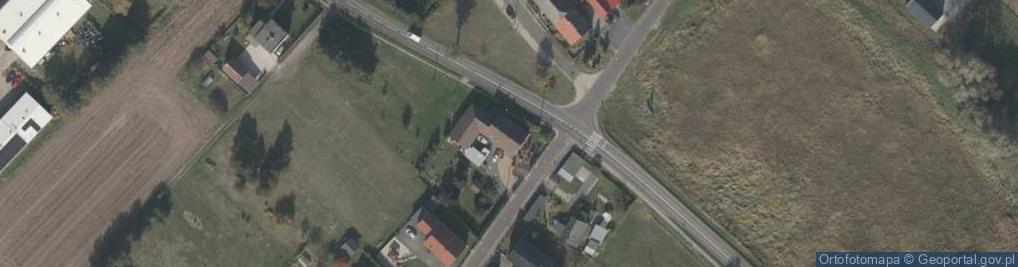 Zdjęcie satelitarne Wiejska ul.