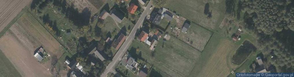 Zdjęcie satelitarne Wiejska ul.