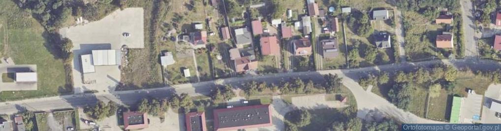 Zdjęcie satelitarne Wiejska ul.