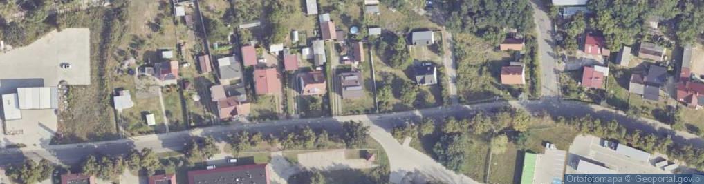 Zdjęcie satelitarne Wiejska ul.