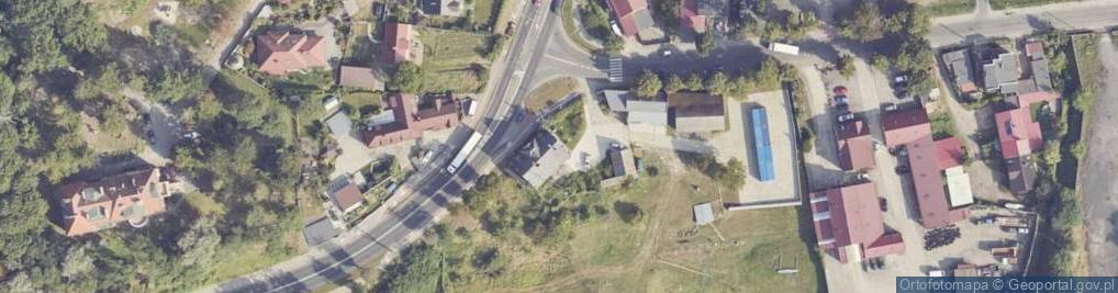 Zdjęcie satelitarne Wiejska ul.