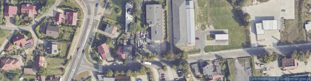 Zdjęcie satelitarne Wiejska ul.
