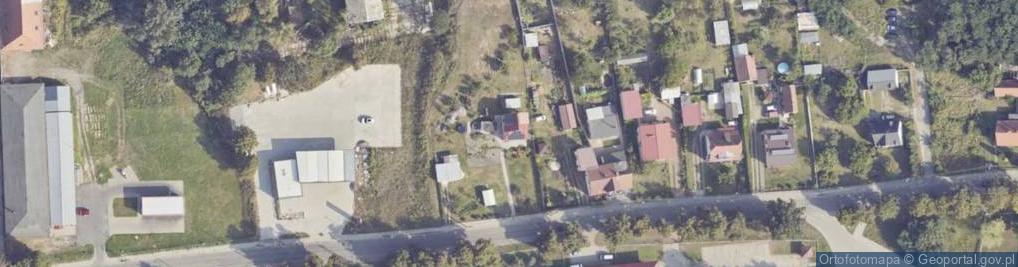 Zdjęcie satelitarne Wiejska ul.