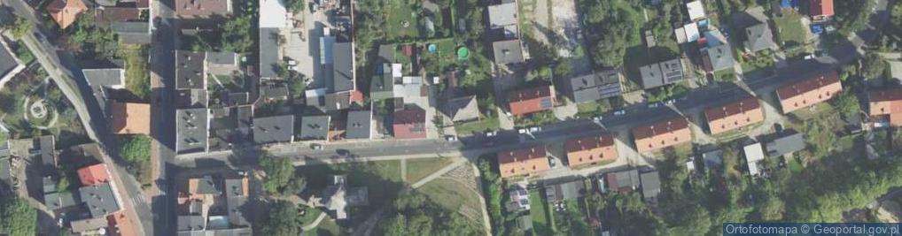 Zdjęcie satelitarne Więźniów Politycznych ul.