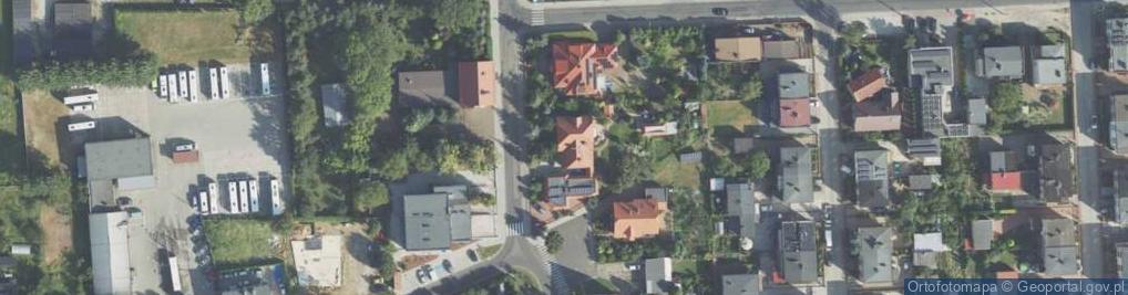 Zdjęcie satelitarne Więźniów Politycznych ul.