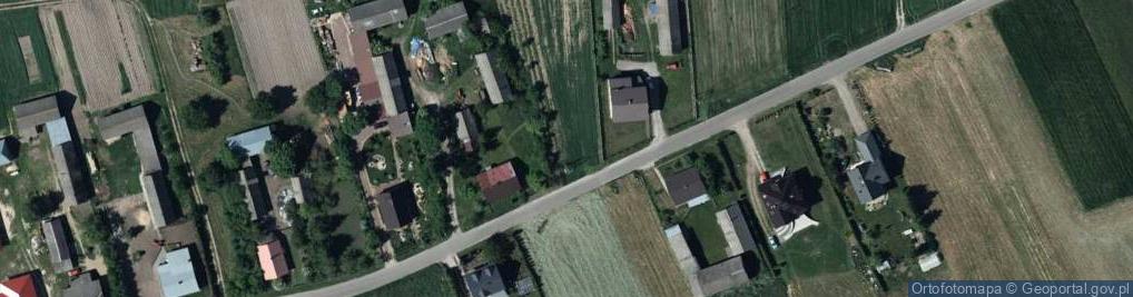 Zdjęcie satelitarne Wiejska ul.