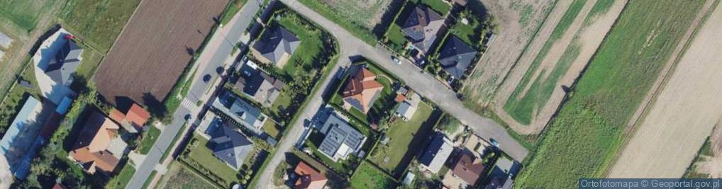 Zdjęcie satelitarne Wiejska ul.
