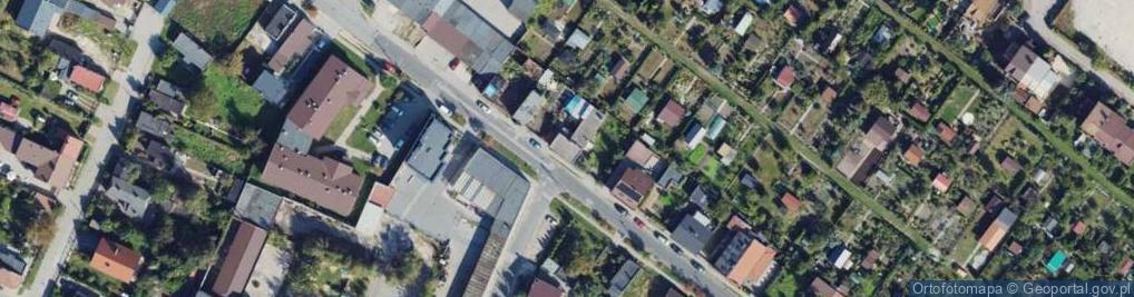 Zdjęcie satelitarne Wilcza ul.