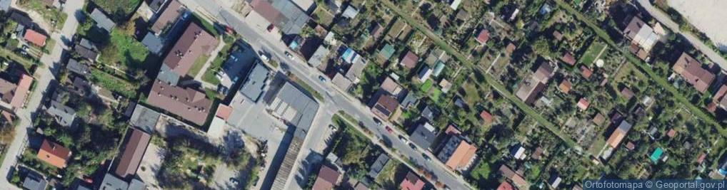 Zdjęcie satelitarne Wilcza ul.