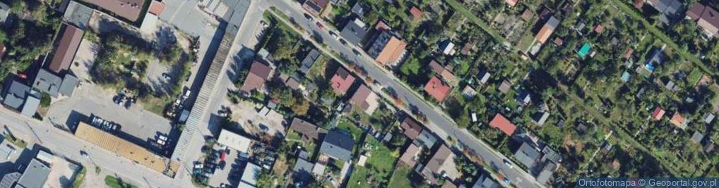 Zdjęcie satelitarne Wilcza ul.