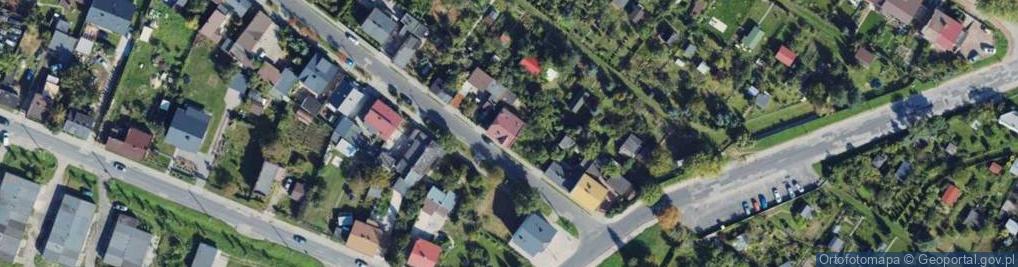 Zdjęcie satelitarne Wilcza ul.