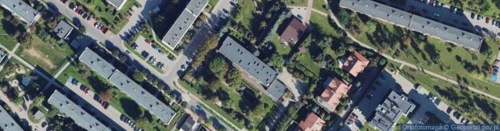 Zdjęcie satelitarne Wilcza ul.