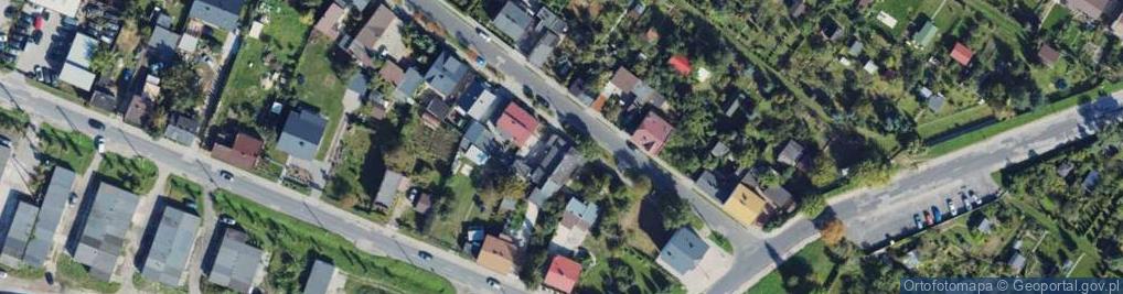 Zdjęcie satelitarne Wilcza ul.