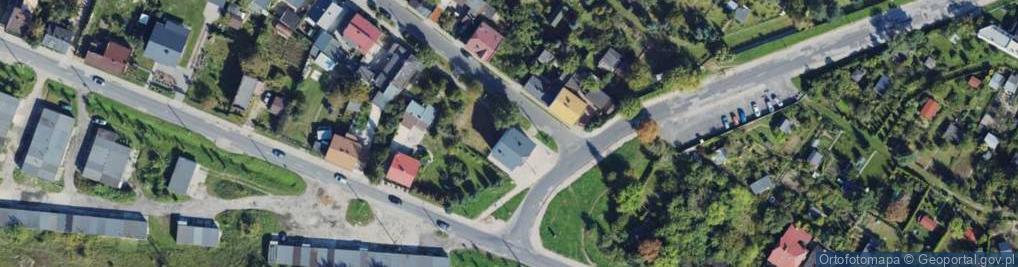 Zdjęcie satelitarne Wilcza ul.