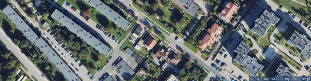 Zdjęcie satelitarne Wilcza ul.