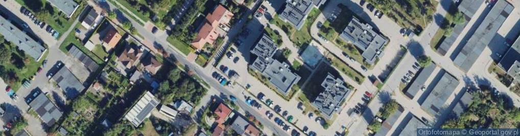 Zdjęcie satelitarne Wilcza ul.