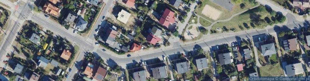 Zdjęcie satelitarne Wiosenna ul.