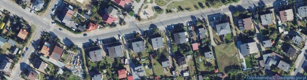 Zdjęcie satelitarne Wiosenna ul.