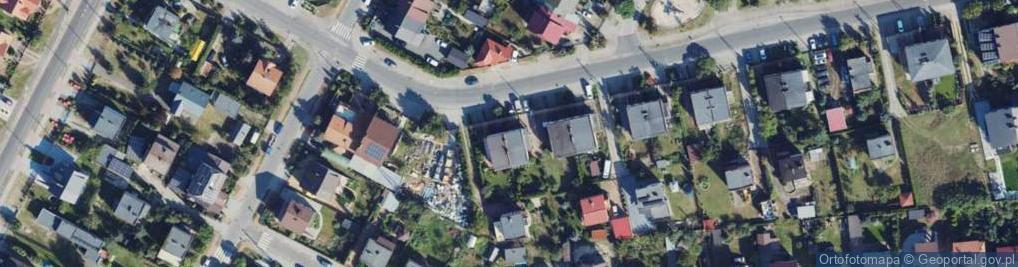 Zdjęcie satelitarne Wiosenna ul.