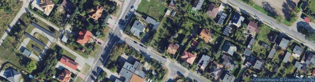 Zdjęcie satelitarne Wiśniowa ul.