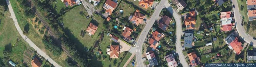 Zdjęcie satelitarne Wiejska ul.