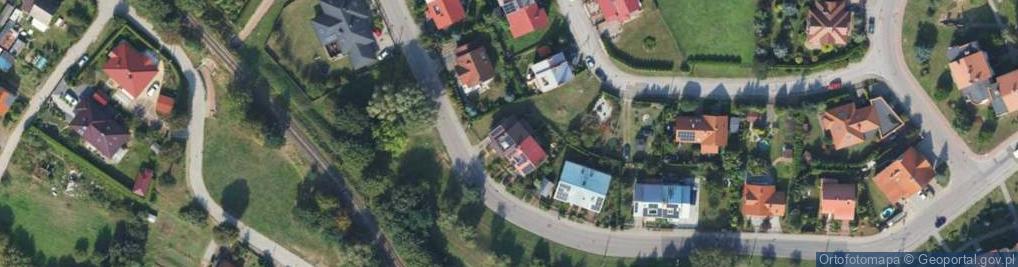 Zdjęcie satelitarne Wiejska ul.