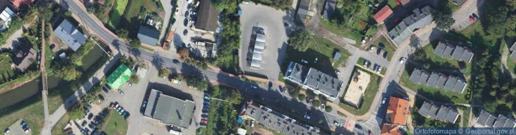 Zdjęcie satelitarne Wiślana ul.