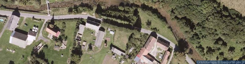 Zdjęcie satelitarne Wiejska ul.