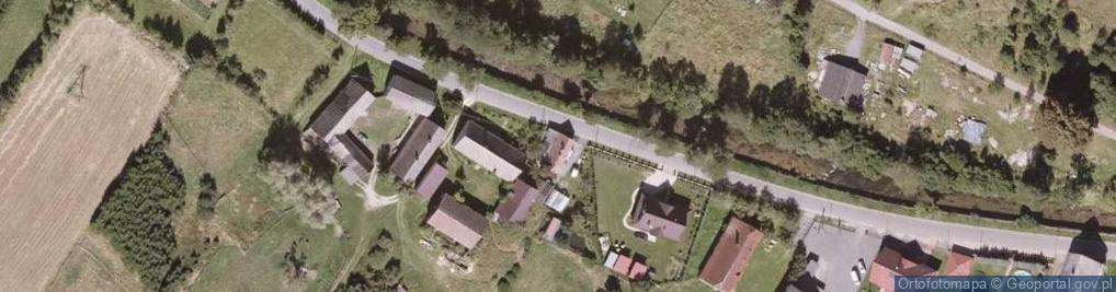 Zdjęcie satelitarne Wiejska ul.