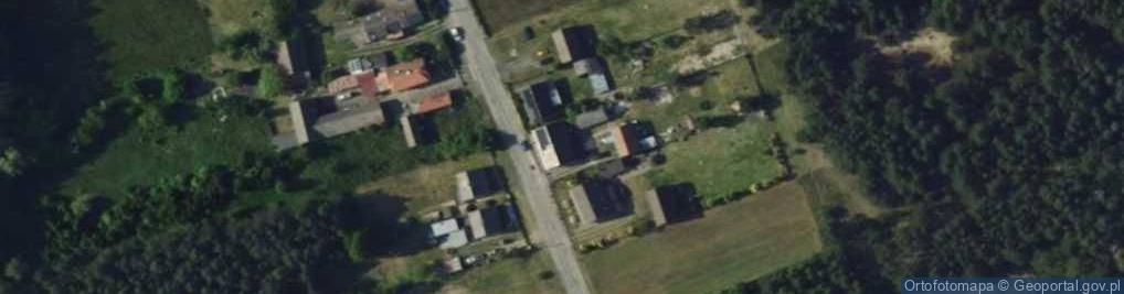 Zdjęcie satelitarne Wiejska ul.