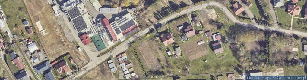 Zdjęcie satelitarne Wiejska ul.