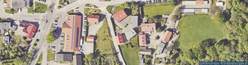 Zdjęcie satelitarne Wiejska ul.