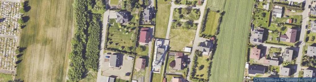 Zdjęcie satelitarne Wiosenna ul.