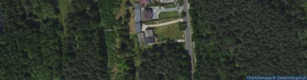 Zdjęcie satelitarne Wiejska ul.