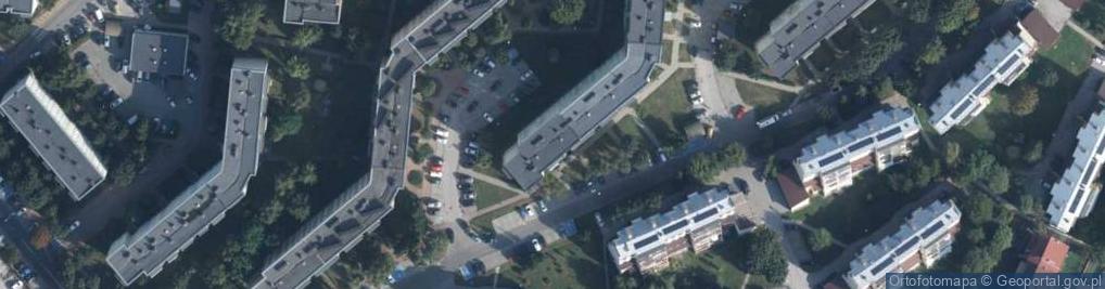 Zdjęcie satelitarne Wiklinowa ul.