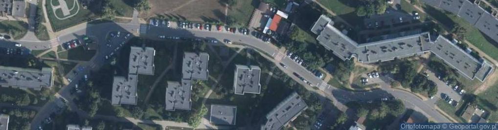 Zdjęcie satelitarne Wiosenna ul.