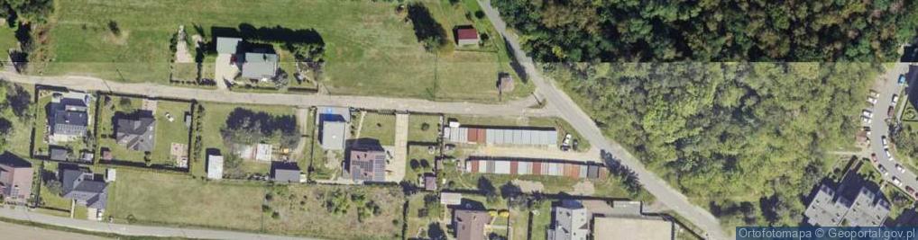 Zdjęcie satelitarne Wiosenna ul.