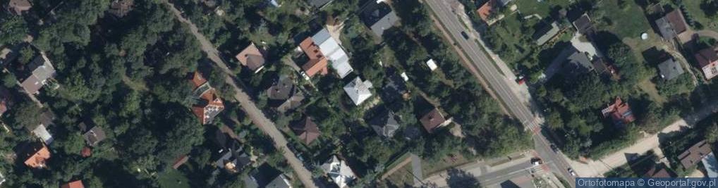 Zdjęcie satelitarne Wilcza Aleksandra ul.