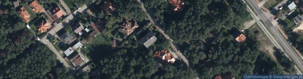 Zdjęcie satelitarne Wilcza Aleksandra ul.