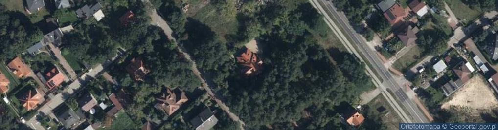 Zdjęcie satelitarne Wilcza Aleksandra ul.