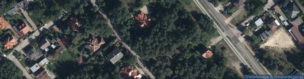 Zdjęcie satelitarne Wilcza Aleksandra ul.