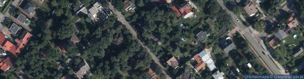Zdjęcie satelitarne Wilcza Aleksandra ul.