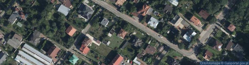 Zdjęcie satelitarne Wiejska ul.