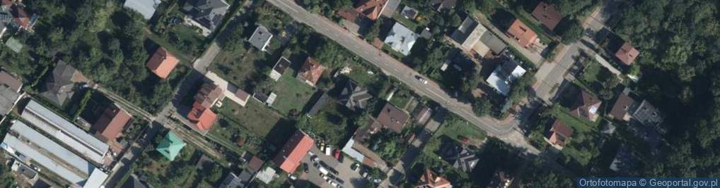 Zdjęcie satelitarne Wiejska ul.