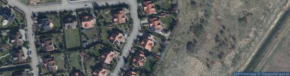 Zdjęcie satelitarne Wiślana ul.