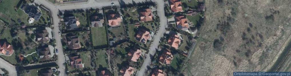 Zdjęcie satelitarne Wiślana ul.