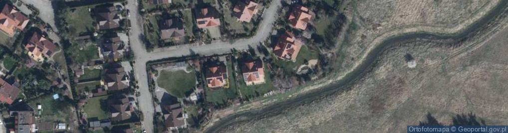 Zdjęcie satelitarne Wiślana ul.